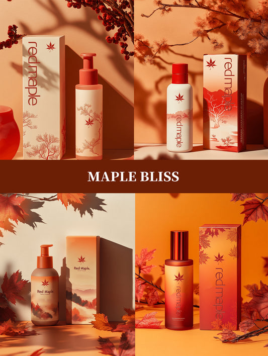 “Red Maple” Packing design ➕ physical samples