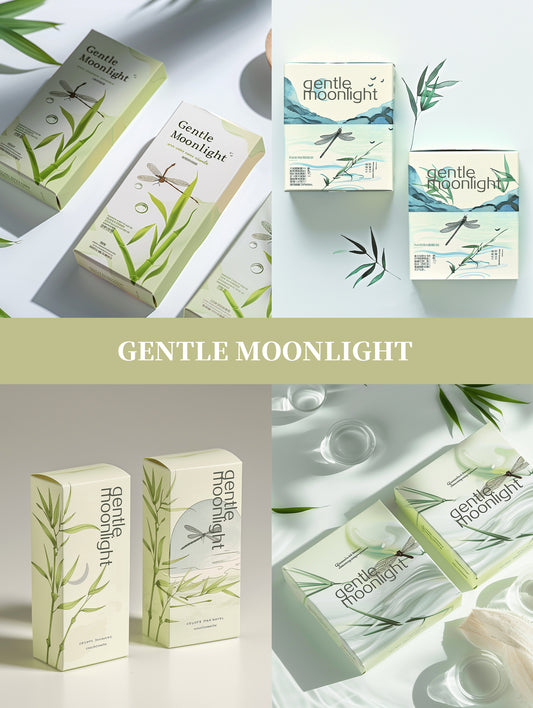 “Gentle Moonlight” Packing design ➕ physical samples