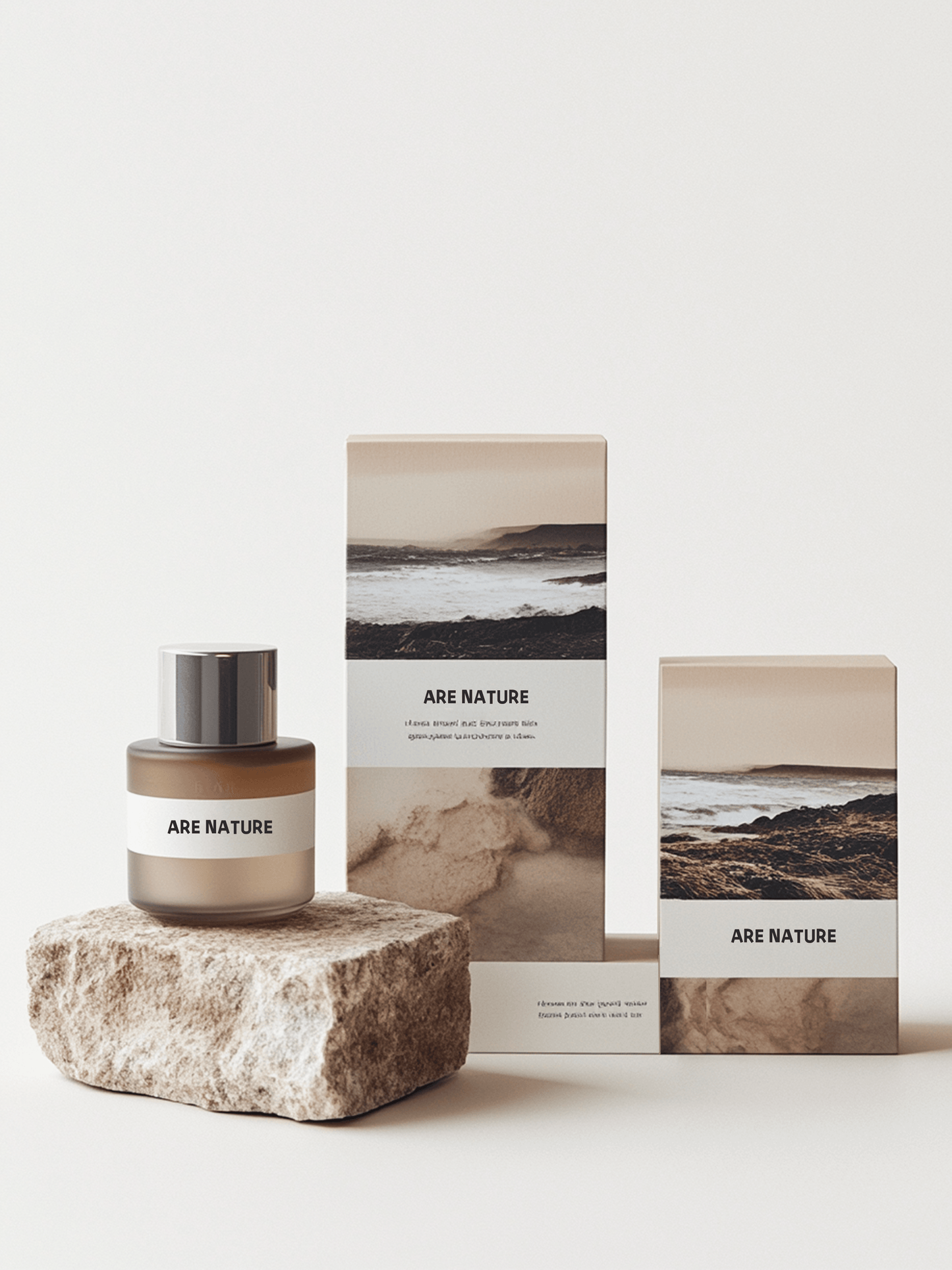 “PURE NATURE” Packing design ➕ physical samples