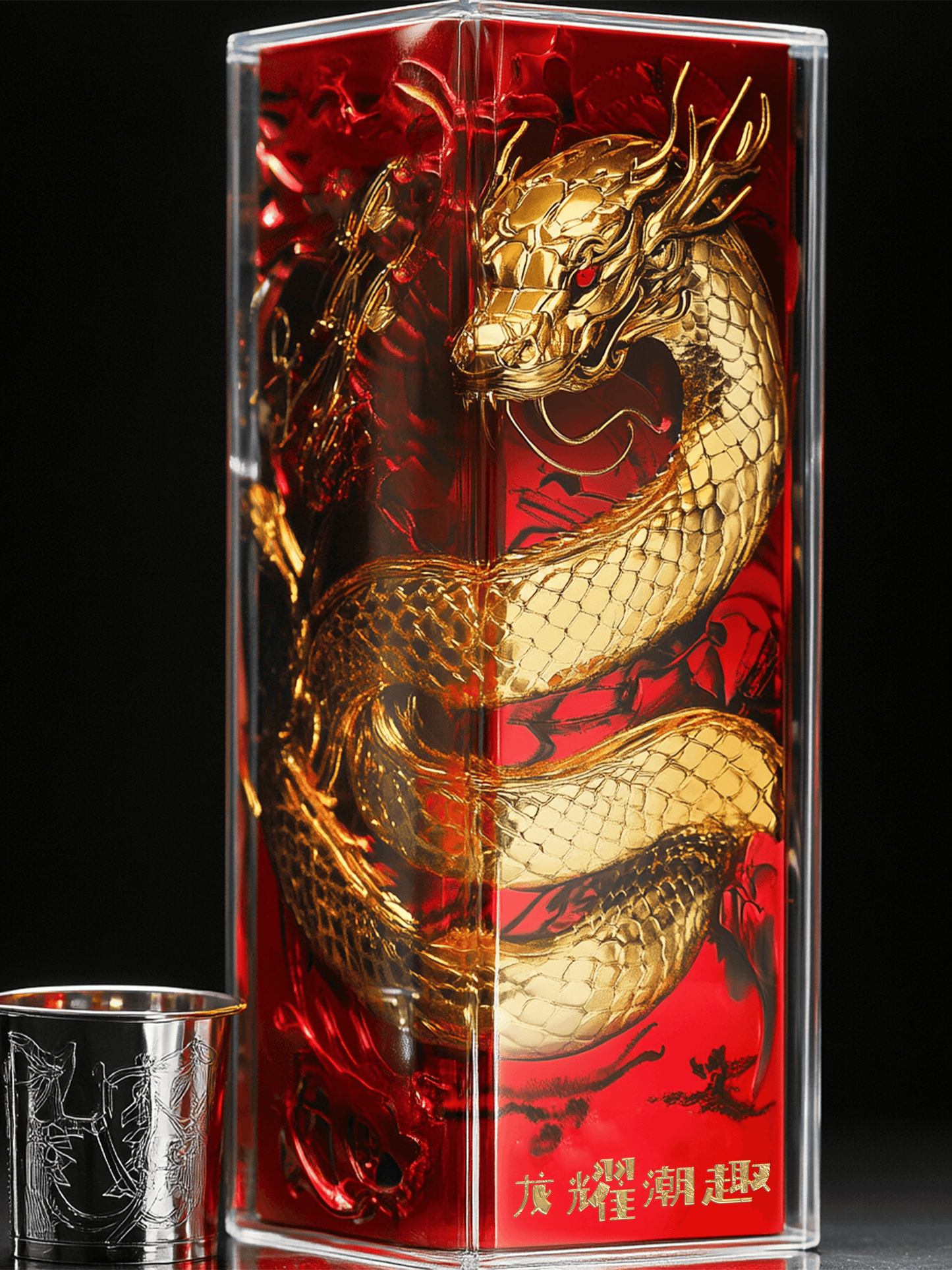 “Golden Dragon Blaze” Packing design ➕ physical samples