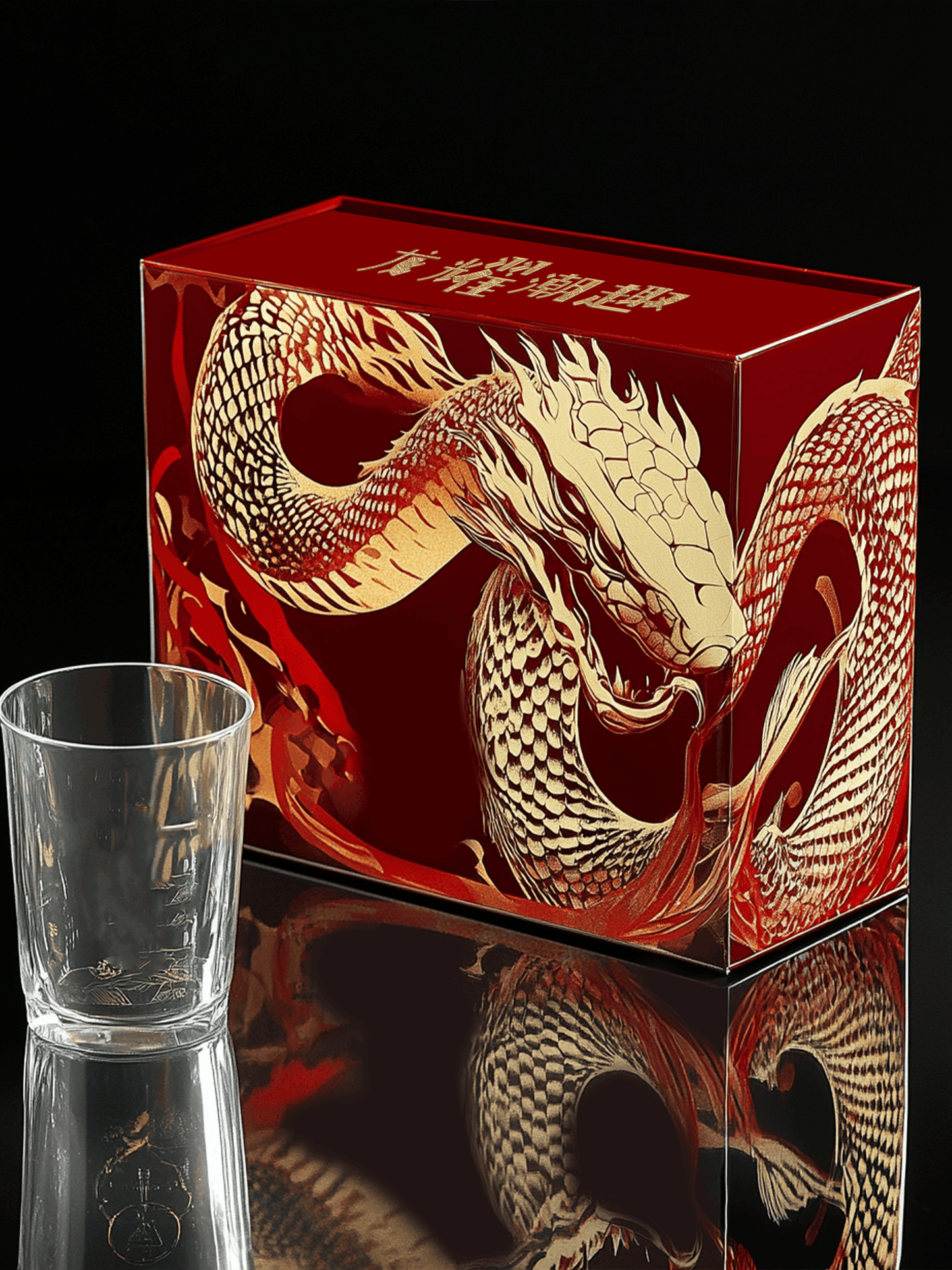 “Golden Dragon Blaze” Packing design ➕ physical samples