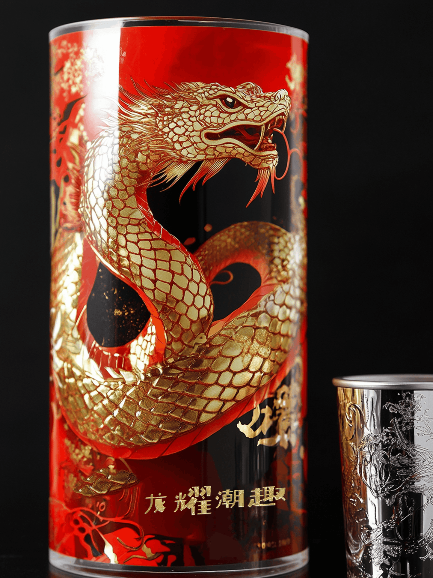 “Golden Dragon Blaze” Packing design ➕ physical samples