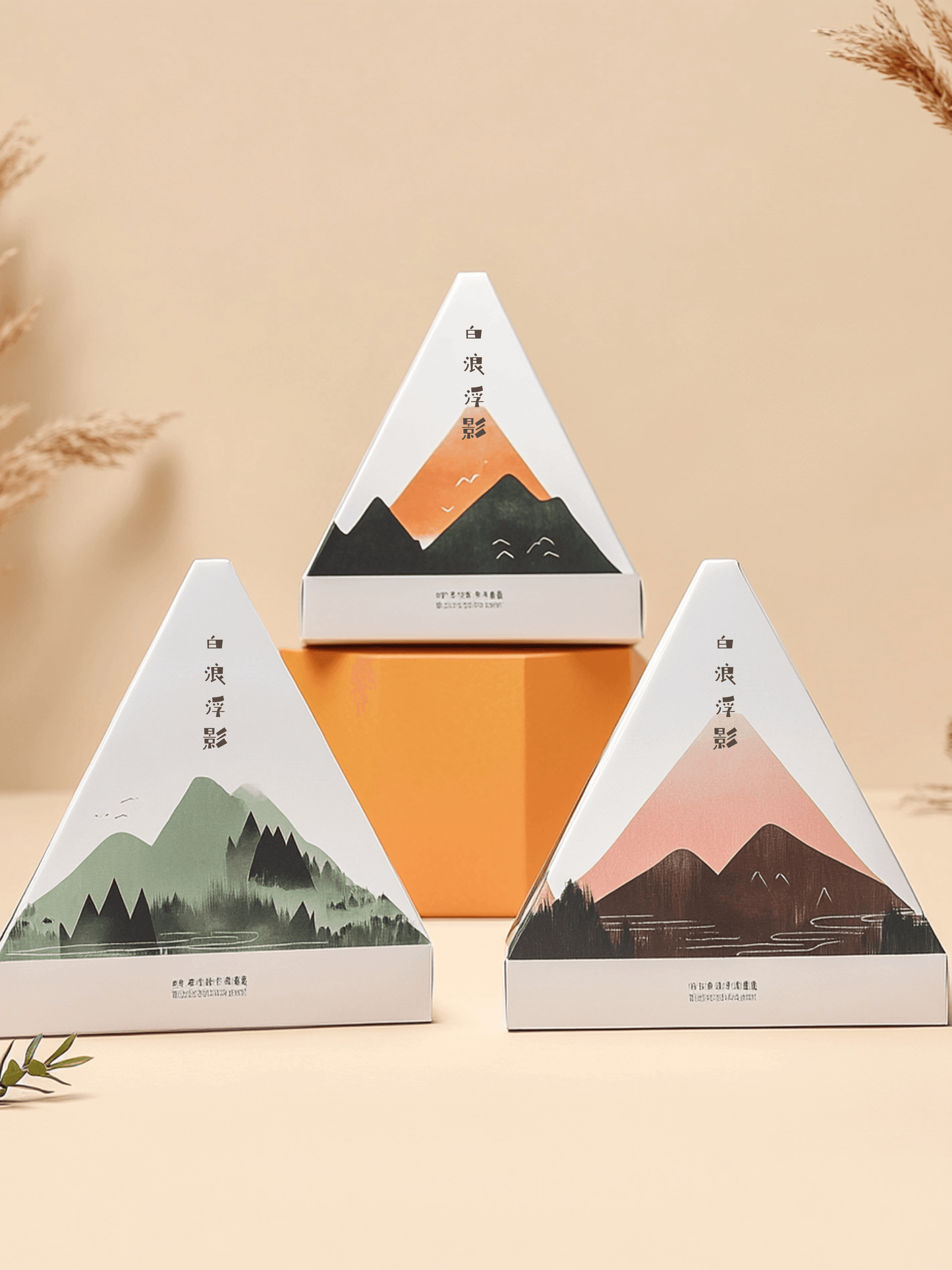 “Mountain Serenity” Packing design ➕ physical samples