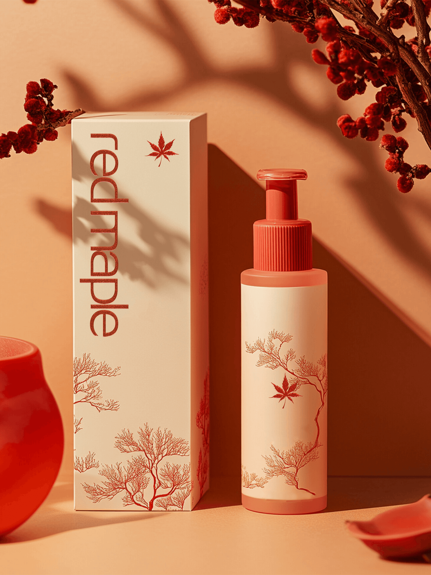 “Red Maple” Packing design ➕ physical samples